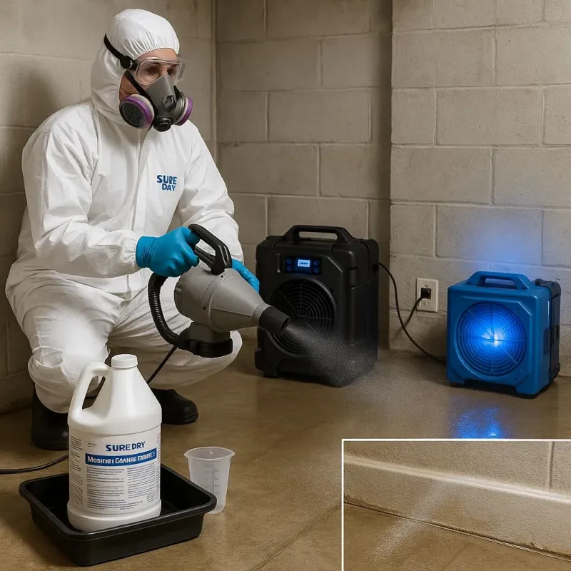 Sanitization and Odor Removal process in Anton, TX