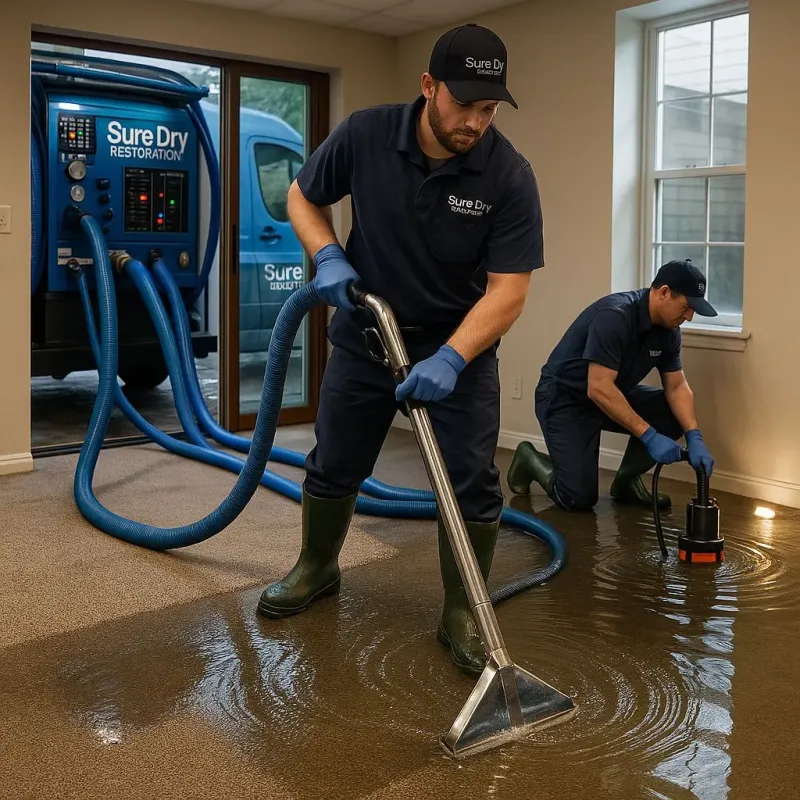Water Extraction and Removal process in Anton, TX